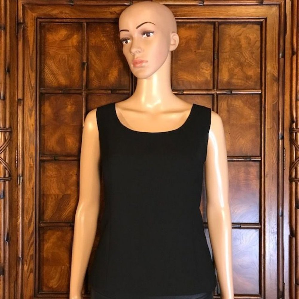 Kasper Microfiber Scoop Neck Classic Shell